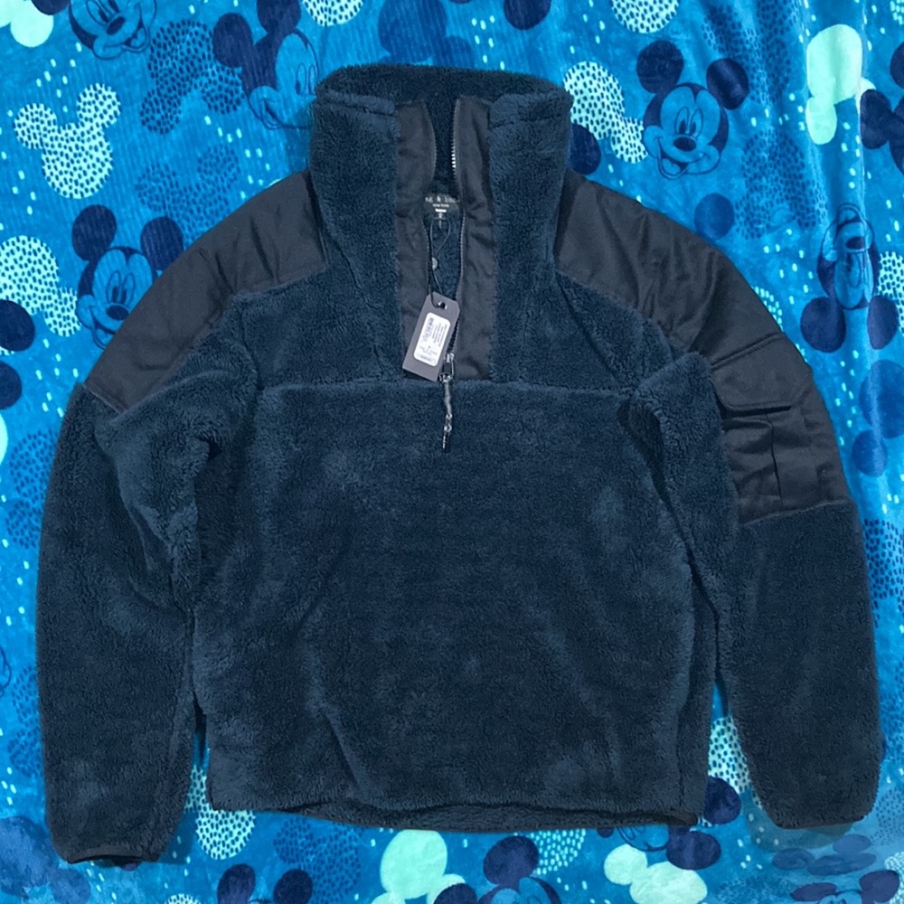 Rag & bone Logan Sherpa Pullover (NWT)